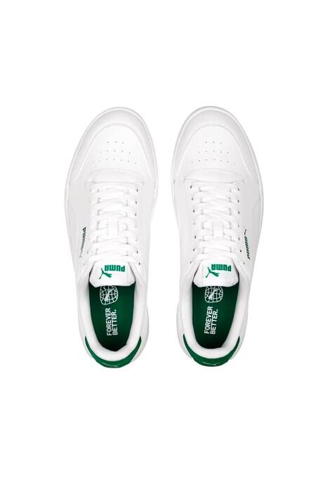 Puma Shuffle Erkek Ayakkabı - 309668 Beyaz/Yeşil - 3