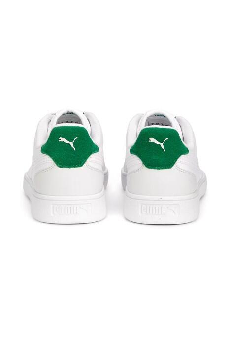 Puma Shuffle Erkek Ayakkabı - 309668 Beyaz/Yeşil - 5