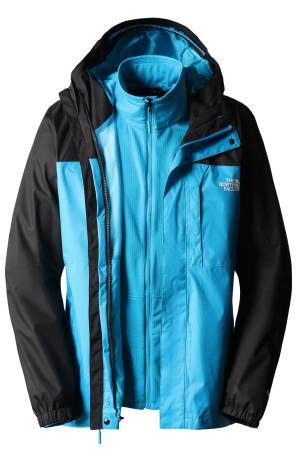 Quest Triclimate Erkek Ceket - NF0A3YFH Mavi/Siyah - The North Face