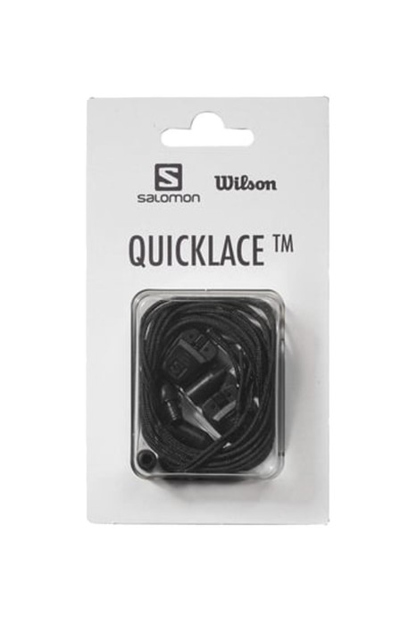 Salomon - Quiklace Kit Unisex Bağcık - L32667200 Siyah