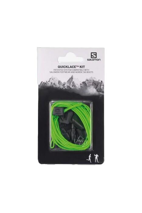 Salomon - Quiklace Kit Unisex Bağcık - L32667700 Yeşil