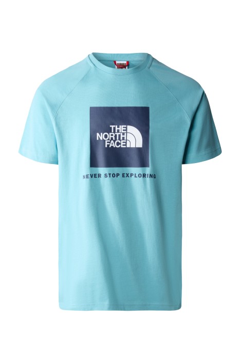 The North Face - Raglan Redbox Erkek T-Shirt - NF0A3BQO Bebek Mavisi