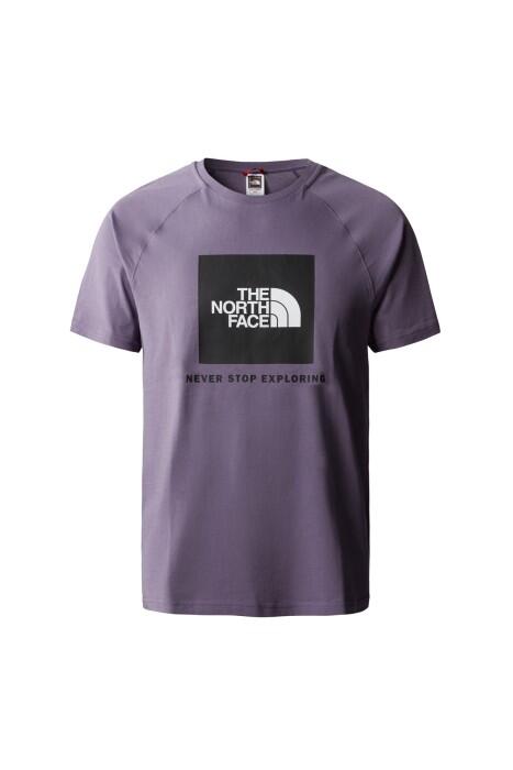 Raglan Redbox Erkek T-Shirt - NF0A3BQO Koyu Gri - 1
