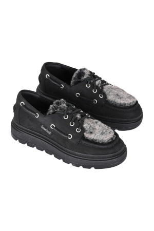 Ray City Warm Moc Toe Kadın Ayakkabı - TB0A44ZS Siyah - 1
