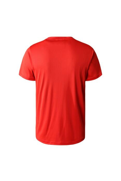 Reaxion Amp Crew - Eu Erkek T-Shirt - NF0A3RX3 Kırmızı - 2