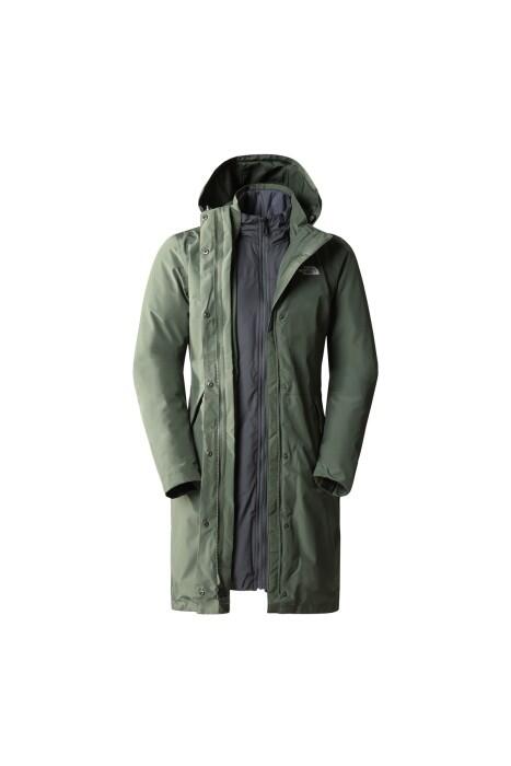 The North Face - Recycled Suzanne Trıclımate Kadın Mont - NF0A4SVP Haki