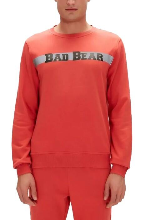 Bad Bear - Reflect Bear Crewneck Erkek SweatShirt - 23.02.12.021 Mercan