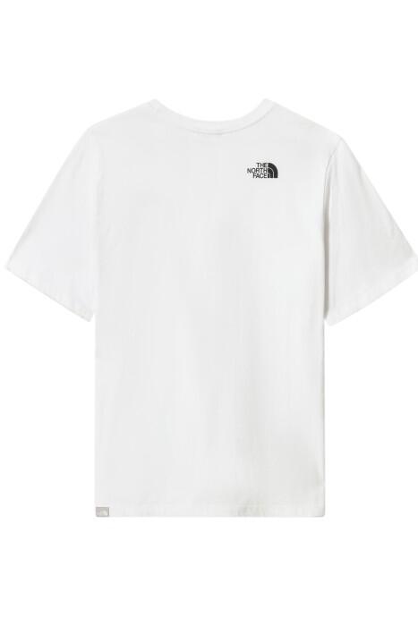 Relaxed Simple Dome Kadın T-Shirt - NF0A4CES Beyaz - 2