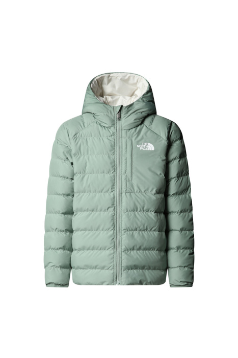 Reversıble Perrıto Hooded Çocuk Ceket - NF0A88UE Yeşil - 1