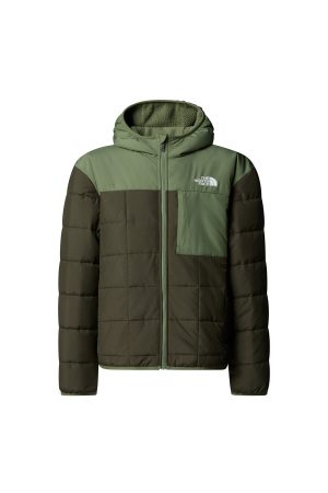 Reversıble Shasta Fz Hooded Erkek Çocuk Ceket - NF0A88TP Haki - The North Face