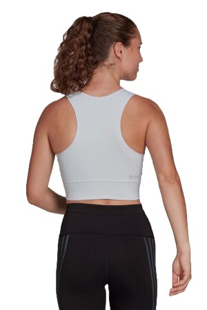 Ri 3S Cool Kadın Crop Atlet - HB9342 Gri - 2