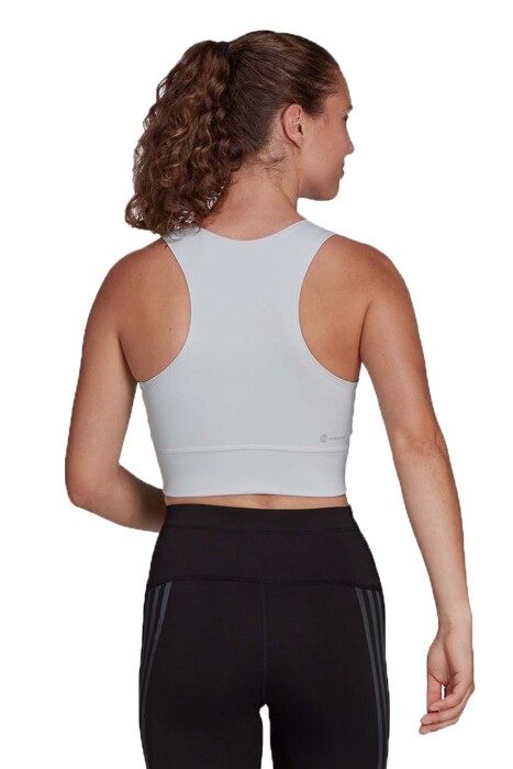 Ri 3S Cool Kadın Crop Atlet - HB9342 Gri - 2