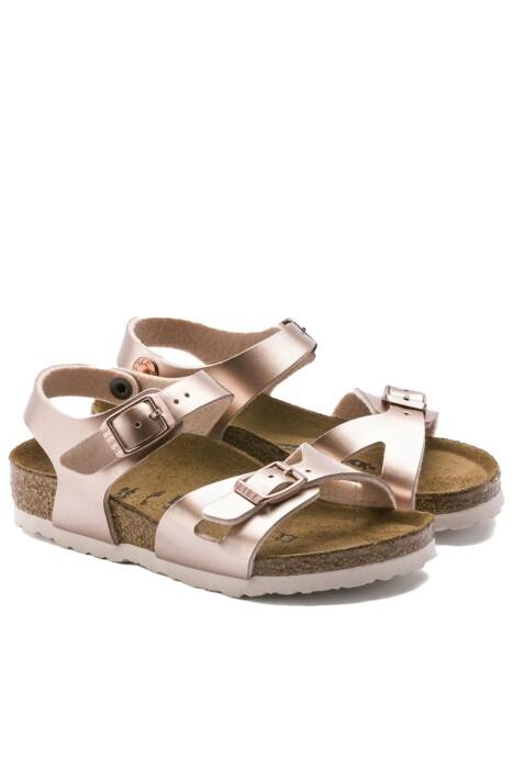 Rio Kids Bf Kız Çocuk Sandalet - 1012520 Parlak Metalik - 3