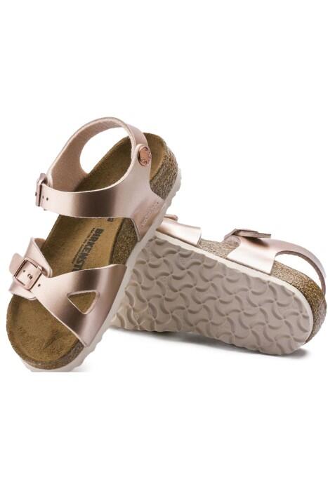 Rio Kids Bf Kız Çocuk Sandalet - 1012520 Parlak Metalik - 4