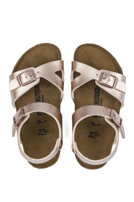 Rio Kids Bf Kız Çocuk Sandalet - 1012520 Parlak Metalik - 5