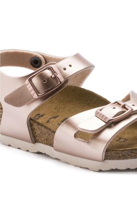 Rio Kids Bf Kız Çocuk Sandalet - 1012520 Parlak Metalik - 6
