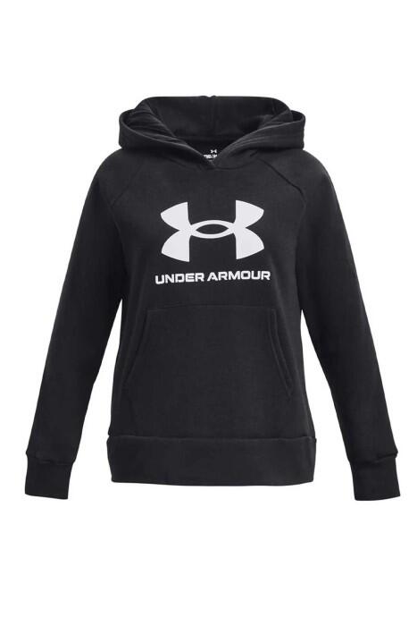 Under Armour - Rival Fleece BL Hoodie Kadın SweatShirt - 1379615 Siyah