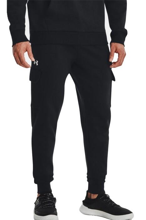 Under Armour - Rival Fleece Cargo Erkek Eşofman Altı - 1382134 Siyah