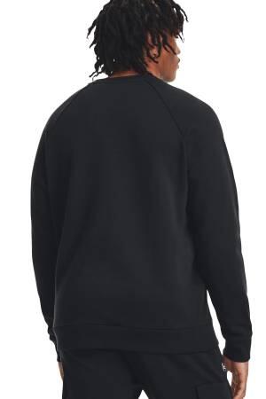 Rival Fleece Crew Erkek SweatShirt - 1379755 Siyah - Thumbnail