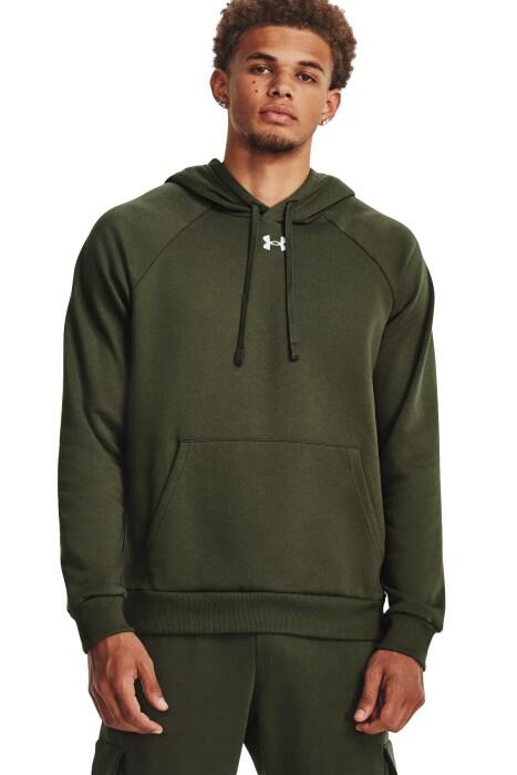 Under Armour - Rival Fleece Hoodie Kadın SweatShirt - 1379757 Yeşil