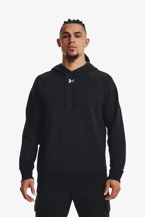 Under Armour - Rival Fleece Kapüşonlu Erkek SweatShirt - 1379757 Siyah