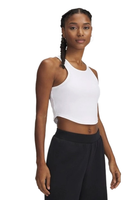 Rival Rib Tank Kadın T-Shirt - 1389798 Beyaz - 1
