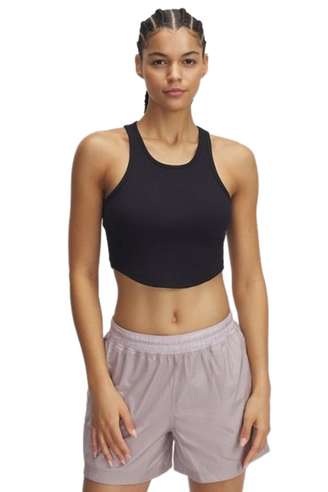 Rival Rib Tank Kadın T-Shirt - 1389798 Siyah - 1