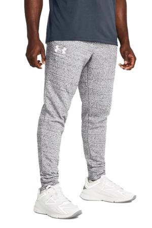 Rival Terry Erkek Eşofman Altı - 1380843 Mod Gri/Siyah - Under Armour