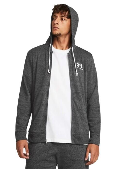 Under Armour - Rival Terry Lc Fz Erkek SweatShirt - 1370409 Gri