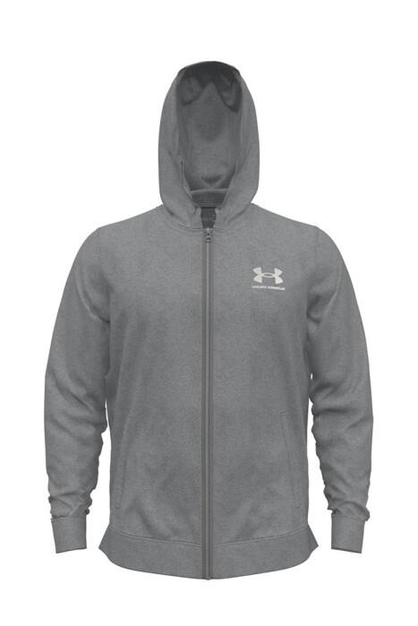 Under Armour - Rival Terry Lc Fz Erkek SweatShirt - 1370409 Koyu Gri