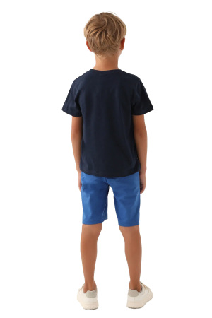 RolyPoly Erkek Çocuk Bermuda Takım - RP3345-2 Lacivert - 5
