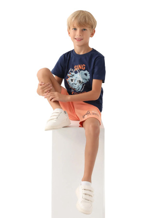 RolyPoly Erkek Çocuk Bermuda Takım - RP3367-2 Koyu İndigo - 3