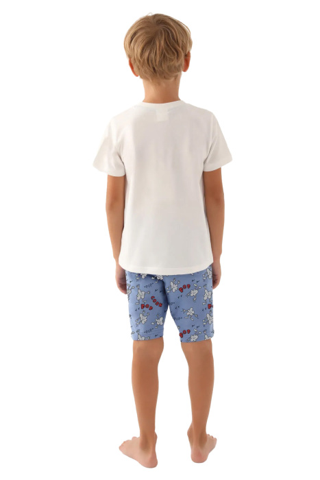 RolyPoly Erkek Çocuk Bermuda Takım - RP3373-2 Krem - 5