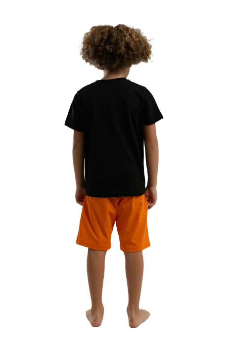 RolyPoly Erkek Çocuk Bermuda Takım - RP3539-2 Siyah - 2