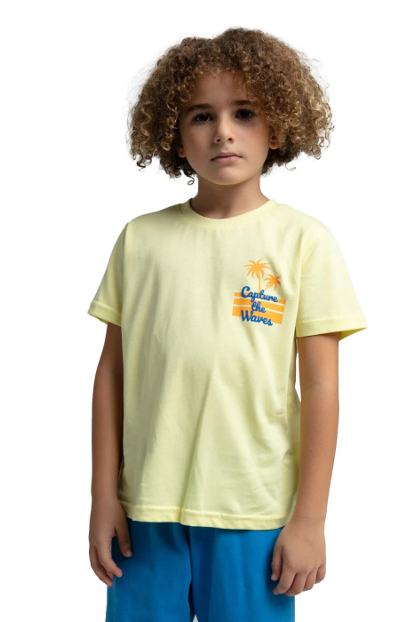 RolyPoly Erkek Çocuk Bermuda Takım - RP3549-2 Açık Sarı - 2