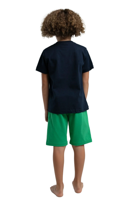 RolyPoly Erkek Çocuk Bermuda Takım - RP3578-2 Lacivert - 3