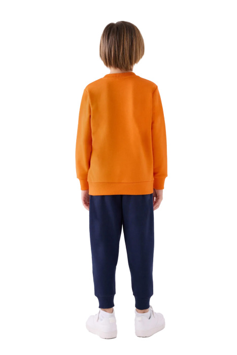 RolyPoly Erkek Çocuk Eşofman Takımı - RP3436-2 Turuncu - 2