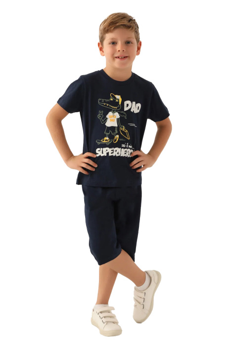 RolyPoly Erkek Çocuk Kapri Takım - RP3369-2 Lacivert - 1