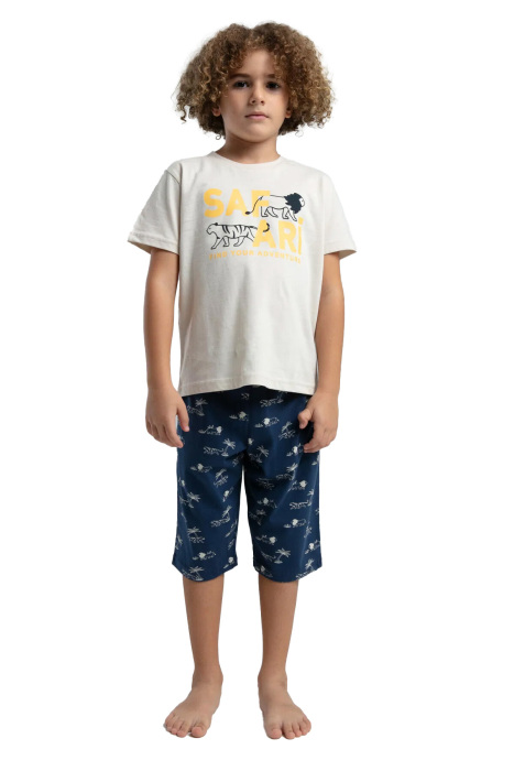RolyPoly Erkek Çocuk Kapri Takım - RP3555-2 Bej - 1