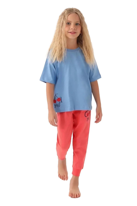 RolyPoly Kız Çocuk Alt-Üst Takım - RP3388-G Krem - 1