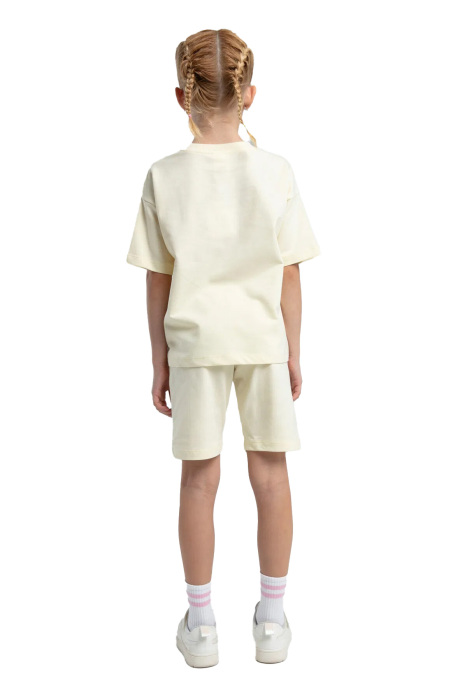 RolyPoly Kız Çocuk Bermuda Takım - RP3590-G Sarı - 5