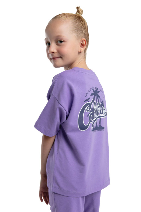 RolyPoly Kız Çocuk Bermuda Takım - RP3591-2 Mor - 4