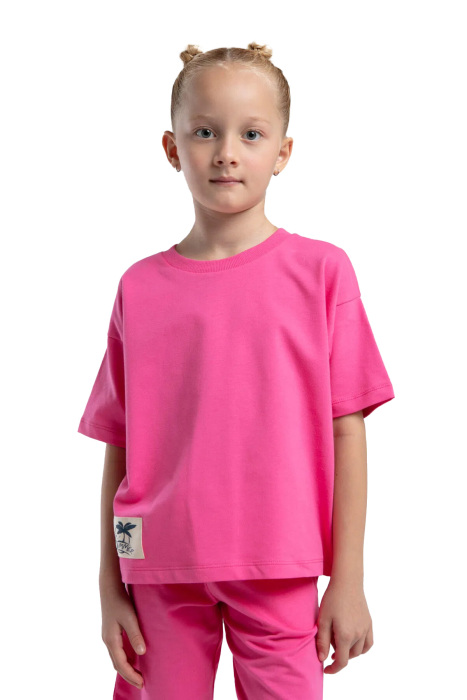 RolyPoly Kız Çocuk Bermuda Takım - RP3592-2 Koyu Pembe - 2
