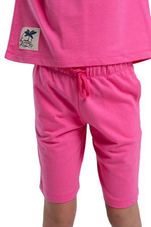 RolyPoly Kız Çocuk Bermuda Takım - RP3592-2 Koyu Pembe - 4