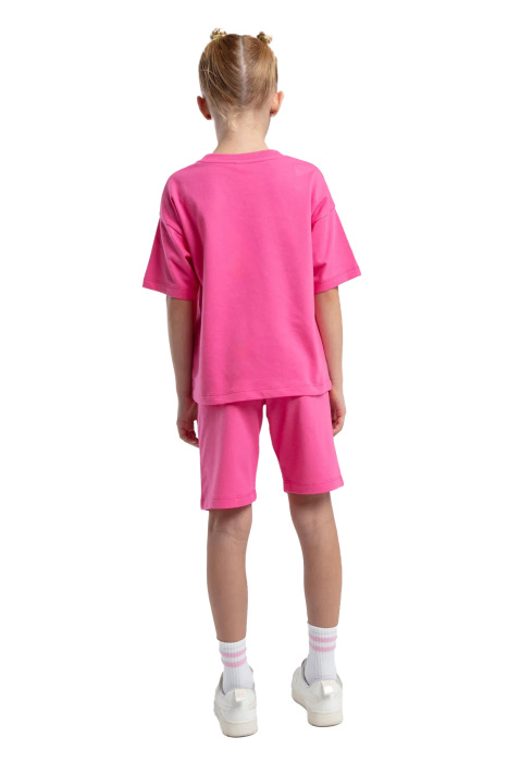 RolyPoly Kız Çocuk Bermuda Takım - RP3592-2 Koyu Pembe - 5