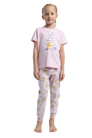 RolyPoly Kız Çocuk Pijama Takımı - RP3625-2 Açık Pembe - 1