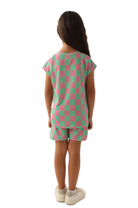 RolyPoly Kız Çocuk Şortlu Takım - RP3382-G Açık Pembe - 5