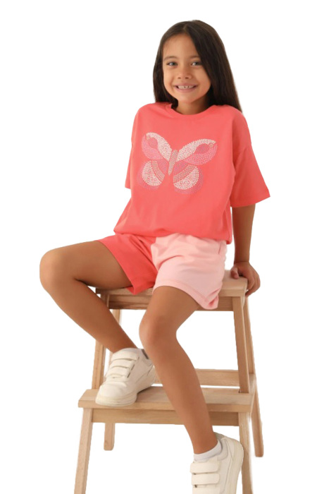RolyPoly Kız Çocuk Şortlu Takım - RP3391-G Pudra - 2