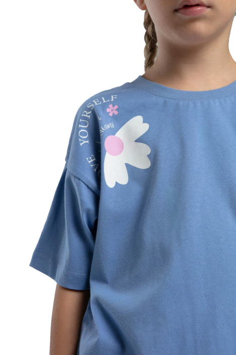RolyPoly Kız Çocuk Şortlu Takım - RP3611-2 Açık Mavi - 3