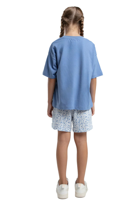 RolyPoly Kız Çocuk Şortlu Takım - RP3611-2 Açık Mavi - 5